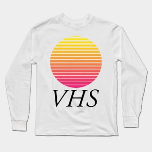 VHS CASSETTE TAPE Long Sleeve T-Shirt